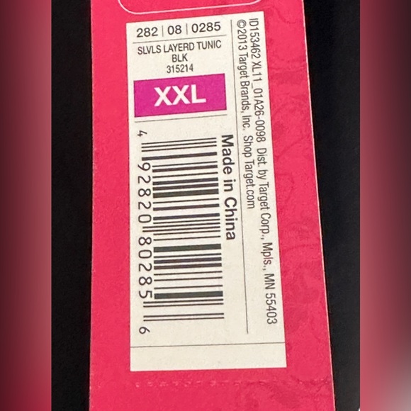 Black sheer with overlay Xhileration blouse. - Picture 5 of 7